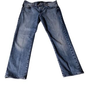 Fidelity Jeans Mens 34 (Act 35x25.5) Blue Torino Denim